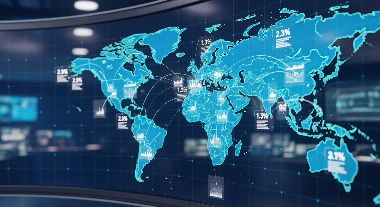 지역별 경제 전망 및 성장률 비교