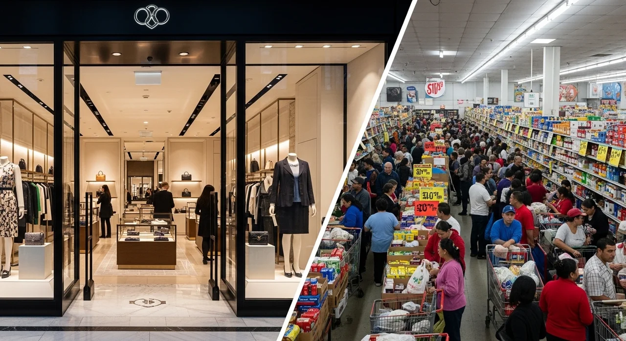 심리적 저지선 붕괴와 소비 양극화 현상