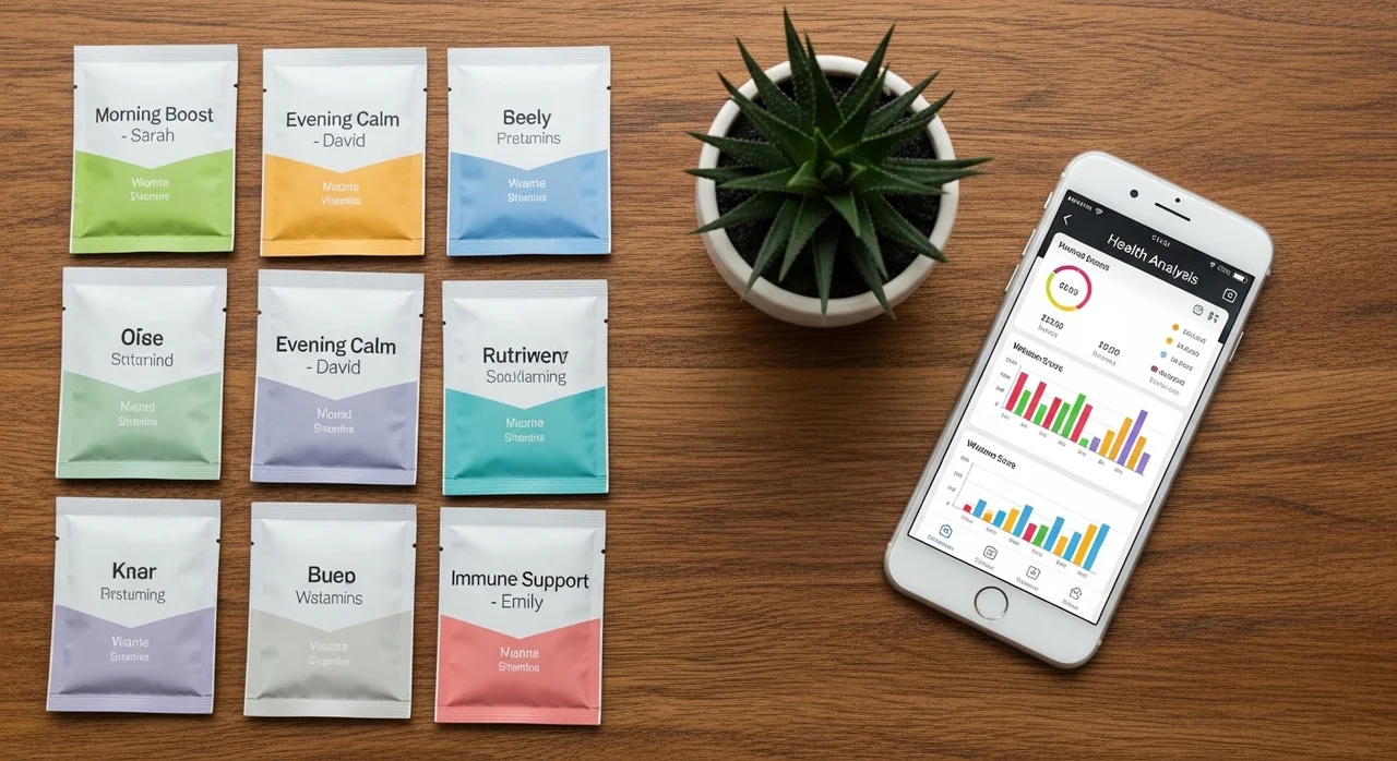 AI와 빅데이터를 활용한 영양제 및 식단 관리