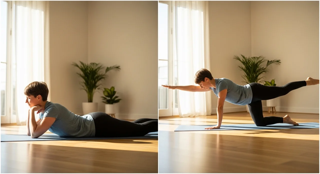 허리건강 좋아지는 5가지 자세 완벽 가이드