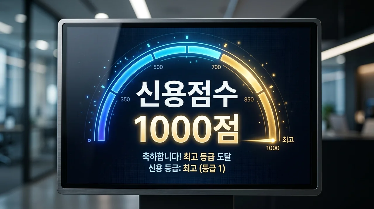 신용점수 올리는 법: 1000점 달성을 위한 관리 포인트와 기본 원리