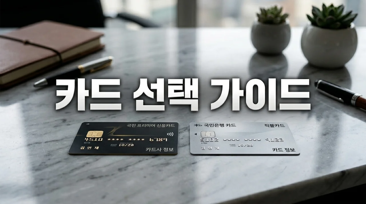 체크카드 vs 신용카드 차이: 소득공제 혜택과 상황별 유리한 선택 가이드
