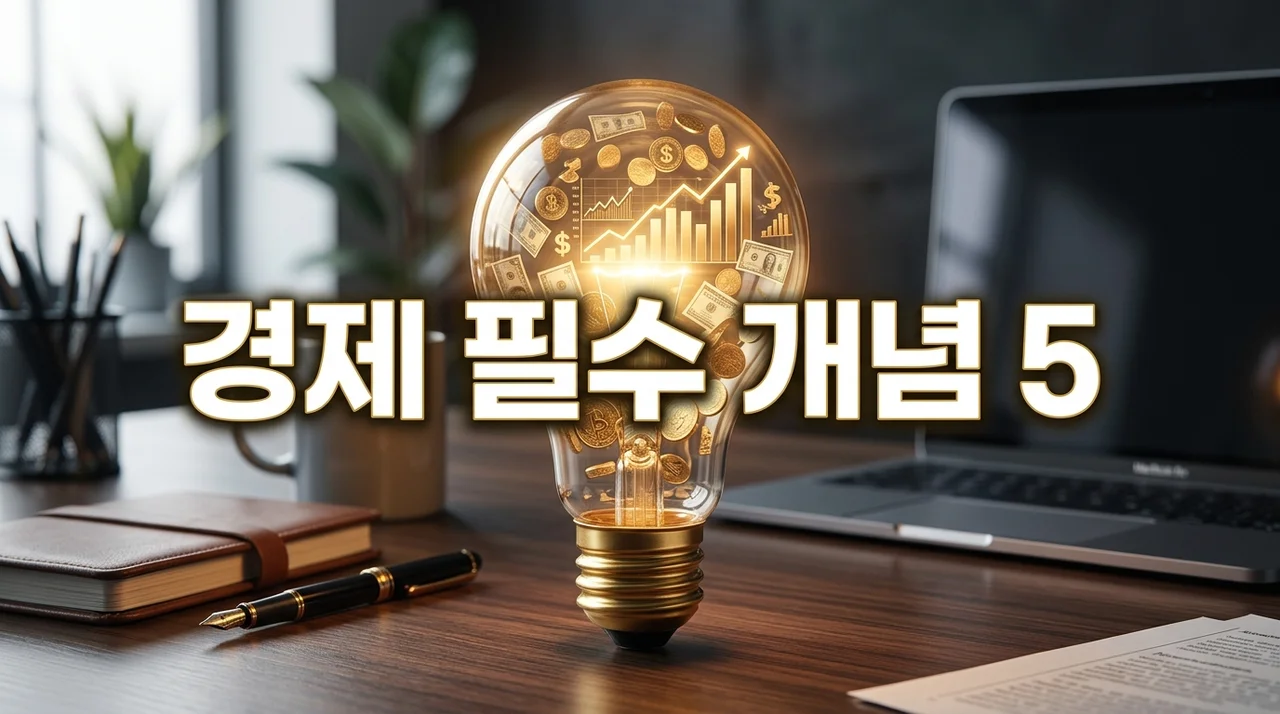 경제 초보가 꼭 알아야 할 개념 5가지: 부의 기초를 다지는 상식