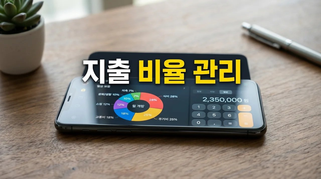 소득 대비 지출 비율 관리법: 자산 형성을 위한 50/30/20 법칙