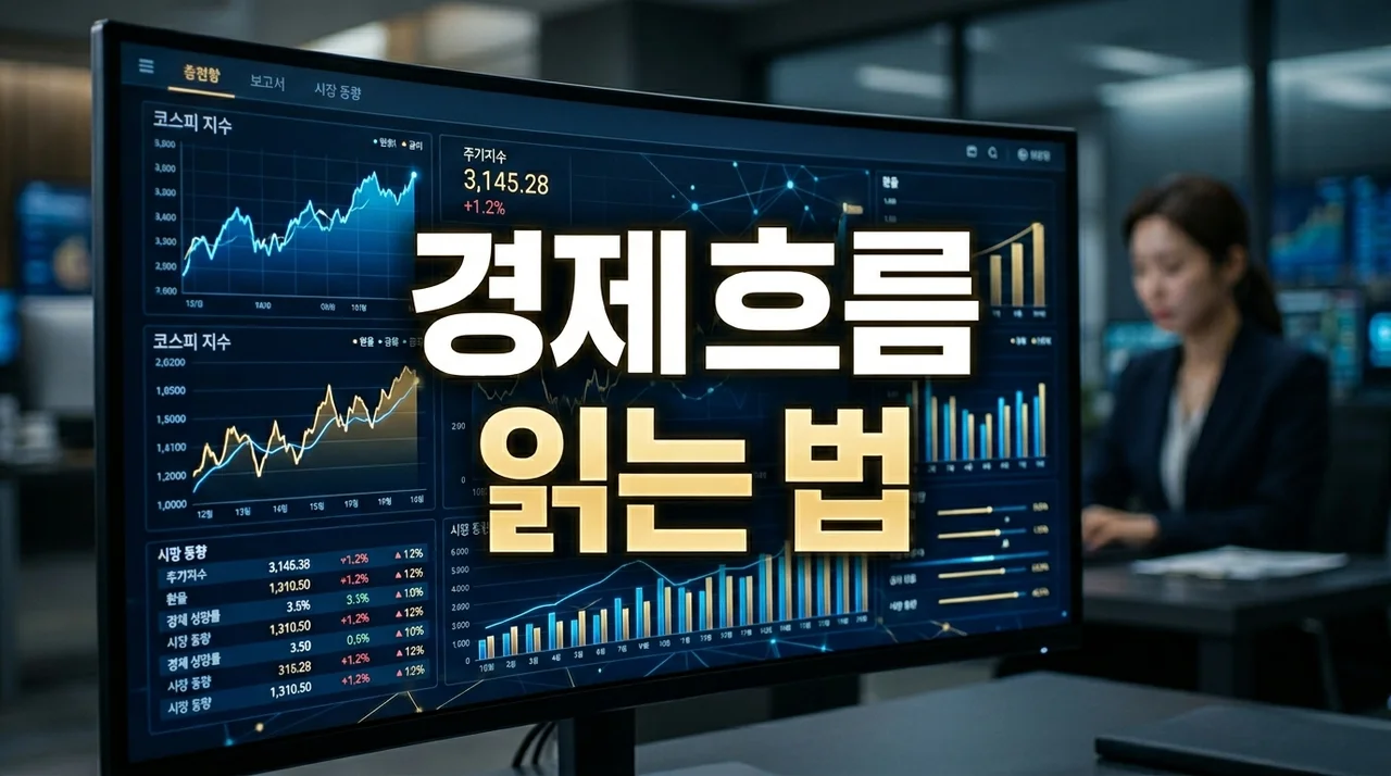 2026 경제 흐름 읽는 방법: 금리·물가·환율 지표 완벽 분석 가이드