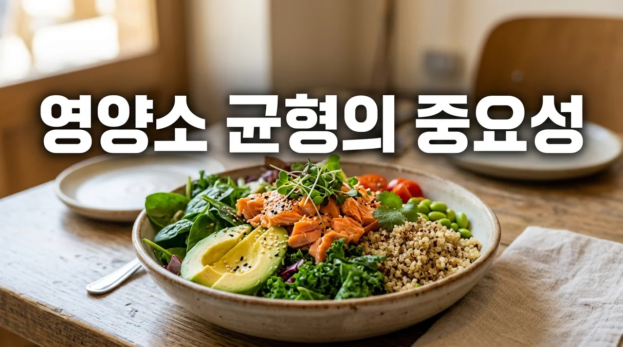 영양소 균형이 중요한 이유: 건강을 지키는 5대 영양소 섭취 가이드