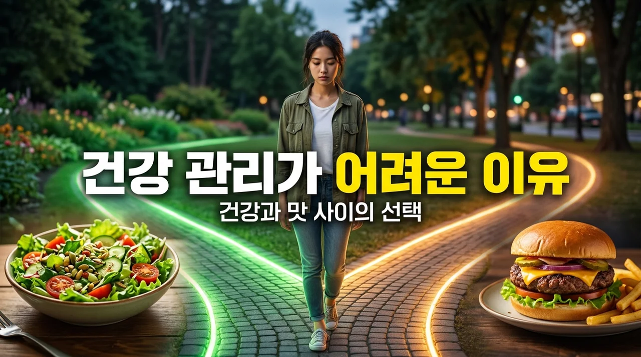 건강 관리가 어려운 이유 5가지와 작심삼일 탈출을 위한 해결책