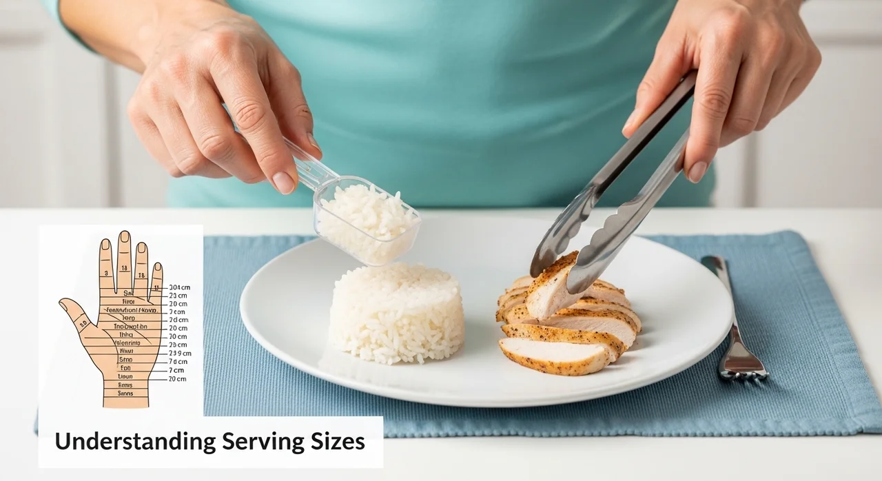 효율적인 칼로리 섭취와 식사량 조절