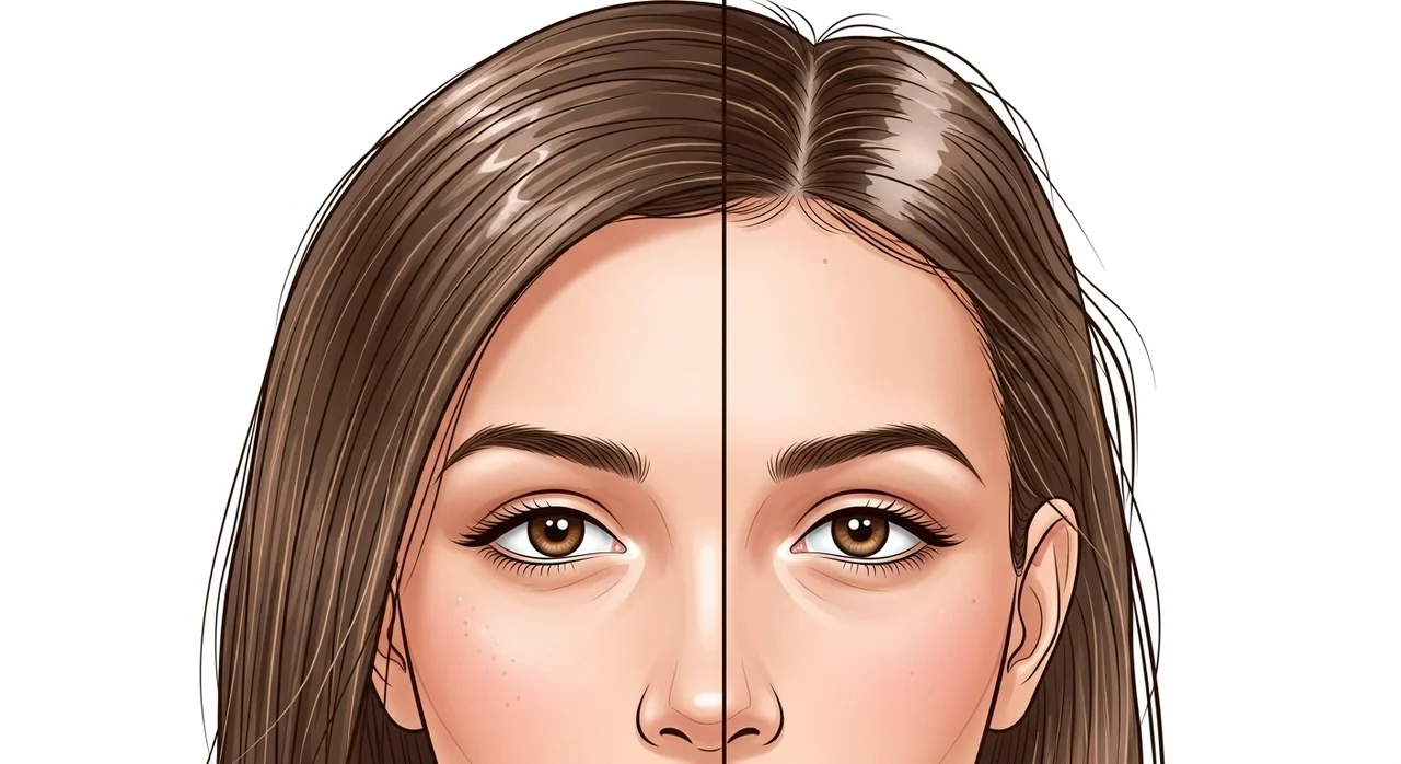 외모의 변화: 피부 노화와 탈모