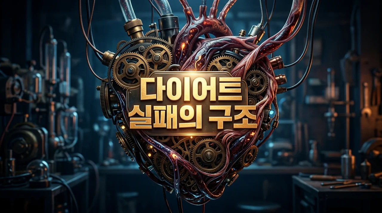 다이어트가 실패하는 구조: 왜 노력해도 살이 안 빠질까? (혈당과 호르몬의 비밀)