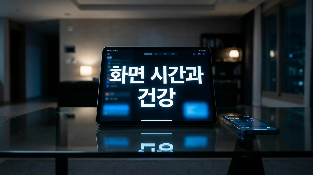 화면 시간이 건강에 미치는 영향: 신체와 정신을 지키는 가이드