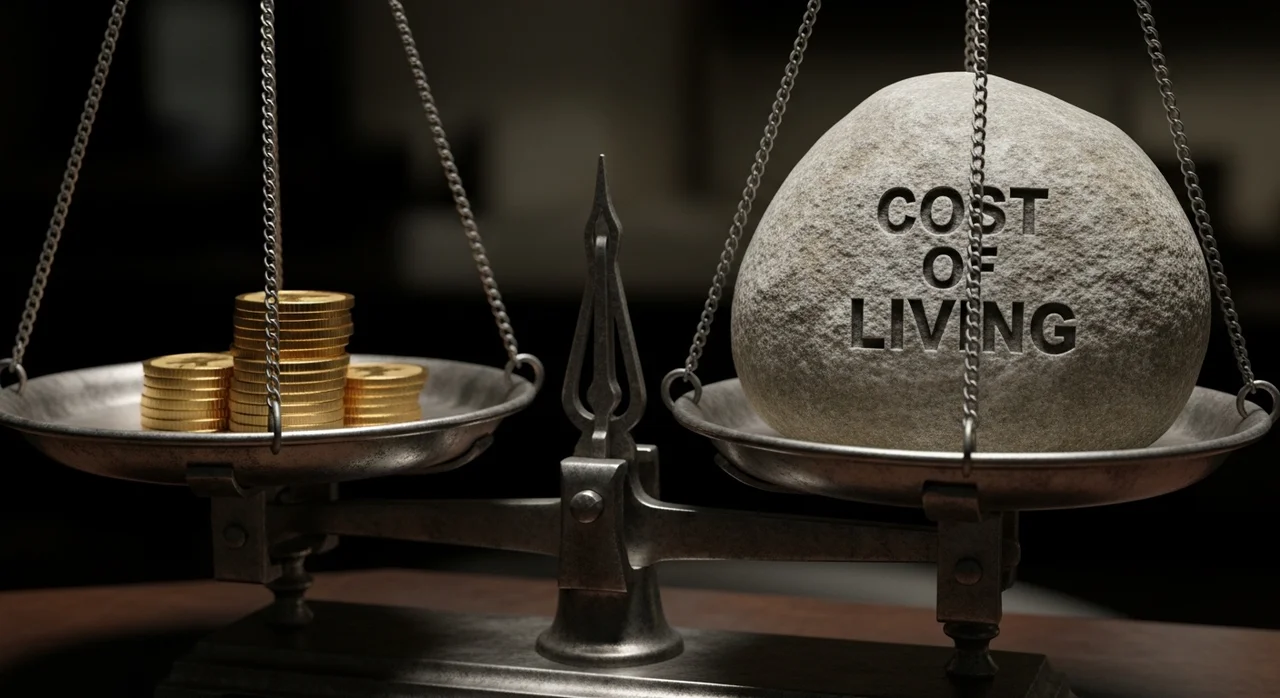 경제적 요인: 실질 소득의 정체와 물가 상승