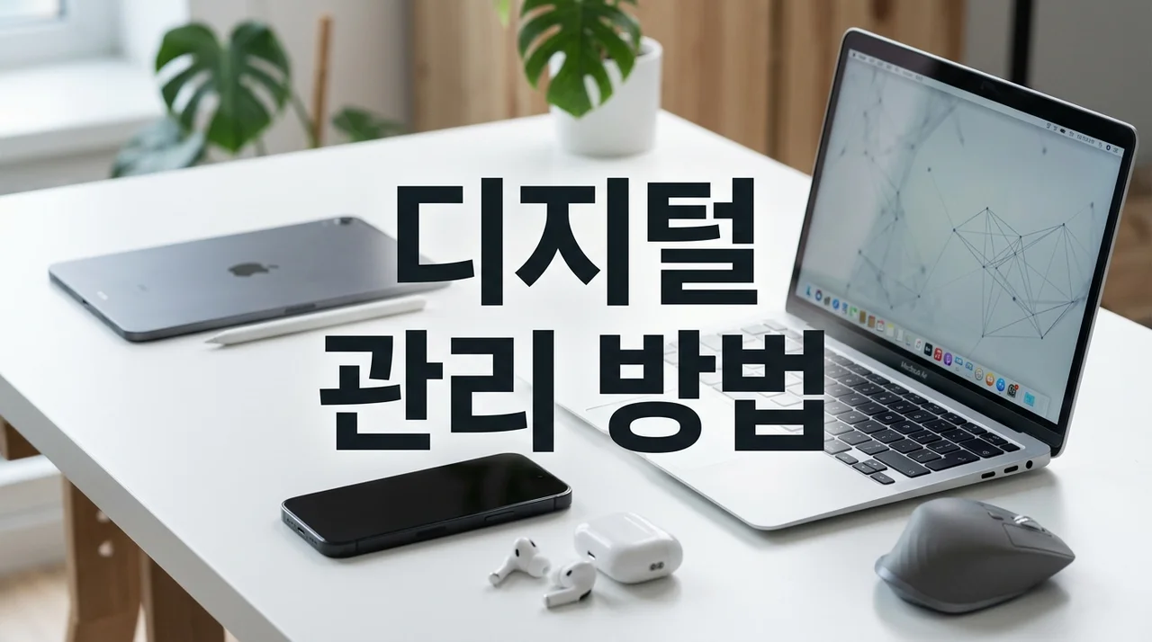 디지털 관리 방법: 기기 수명 연장부터 눈 건강까지 완벽 가이드