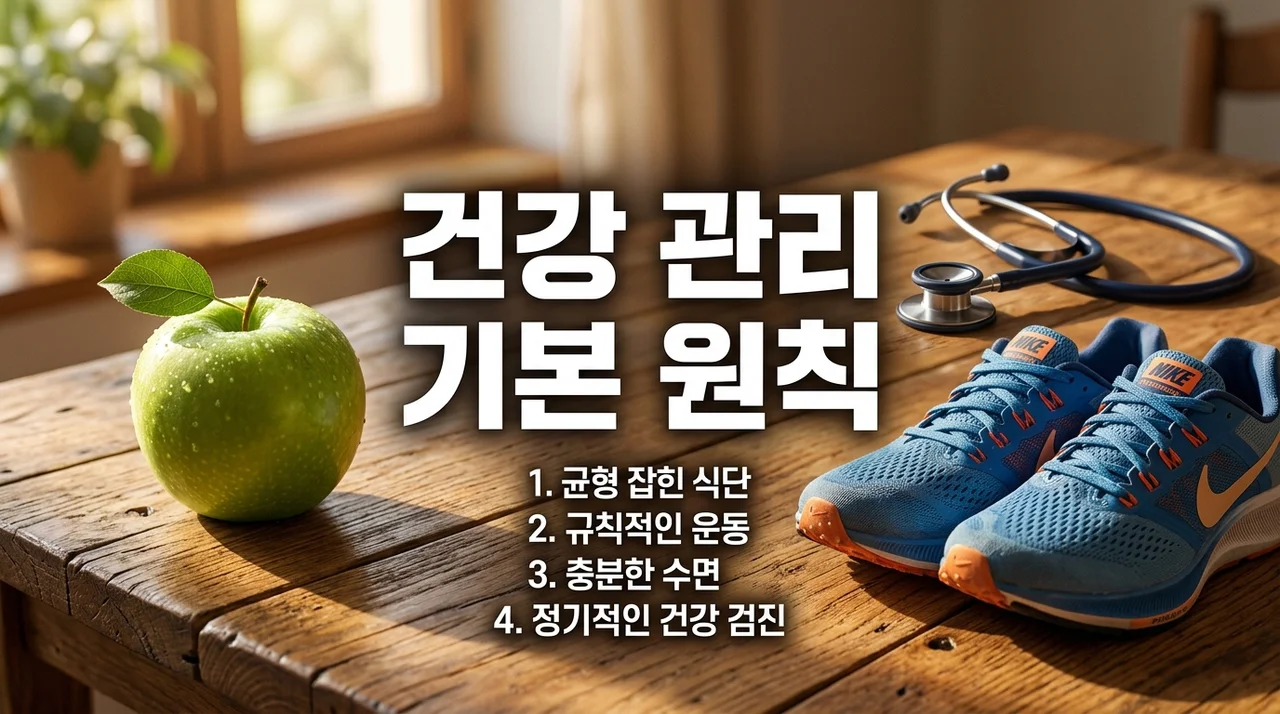백세 시대 필수 가이드: 건강 관리 기본 원칙 5가지와 실천법