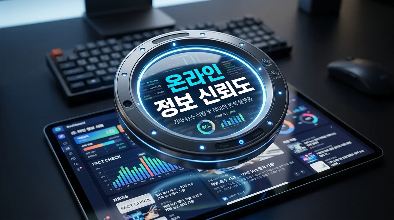 온라인 정보 신뢰도 판단 가이드: 가짜 뉴스 구별하는 5가지 핵심 기준