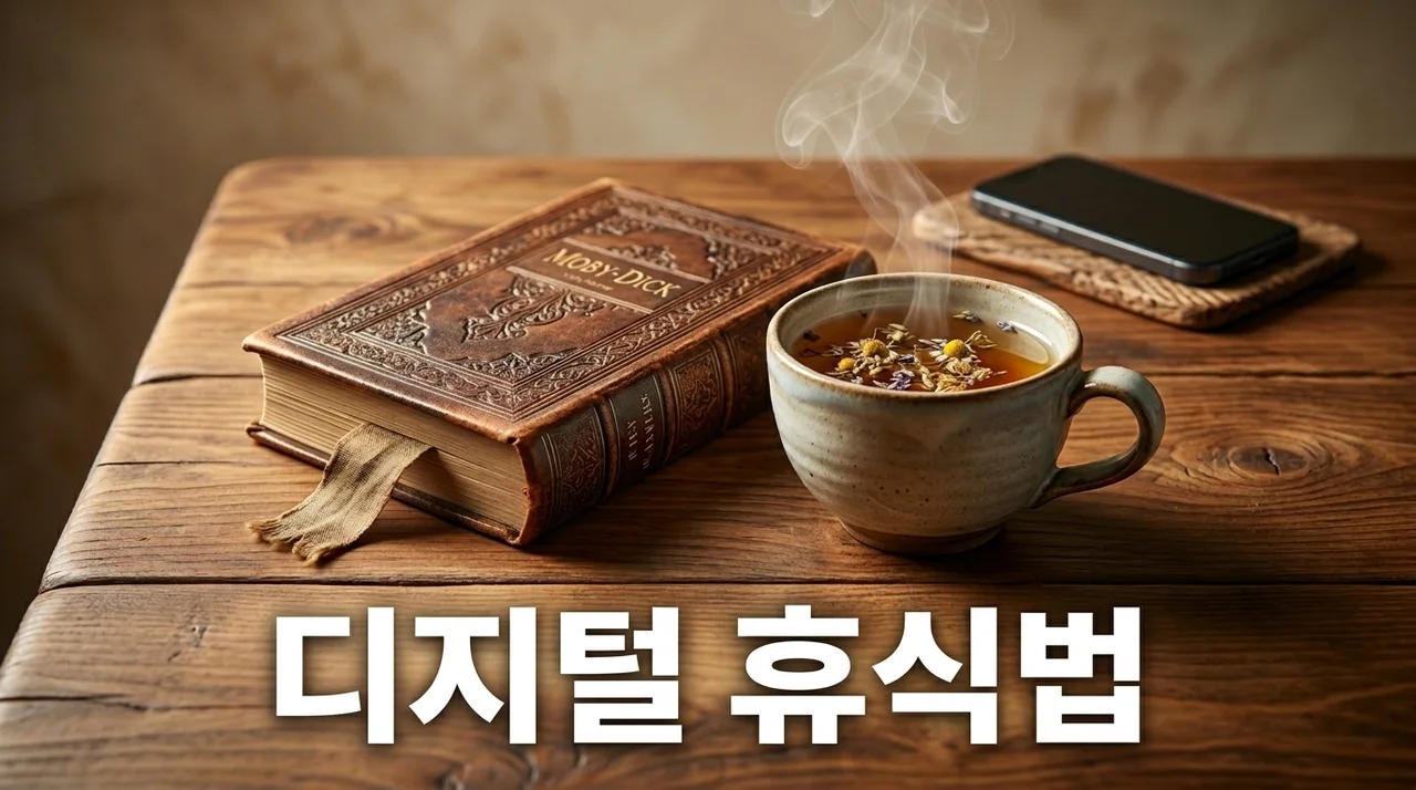 디지털 휴식 방법: 뇌 피로를 해결하는 디지털 디톡스 실천 가이드