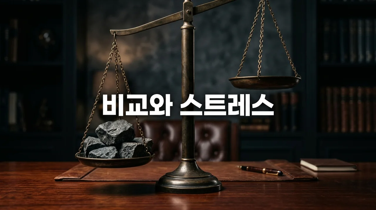비교가 스트레스를 만드는 이유, 심리학으로 분석한 5가지 핵심 원인과 극복법