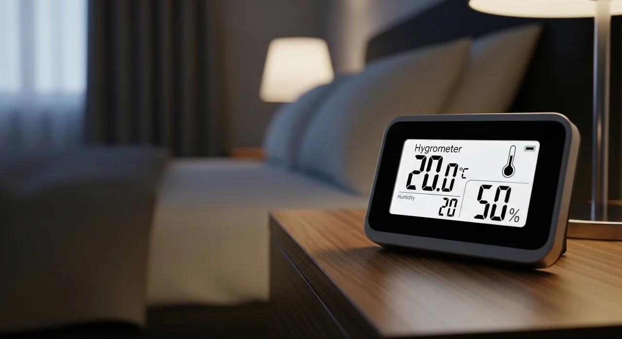 최적의 수면 온도와 습도 설정하기