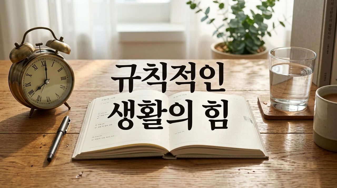 규칙적인 생활이 중요한 이유 5가지와 건강한 루틴 만들기