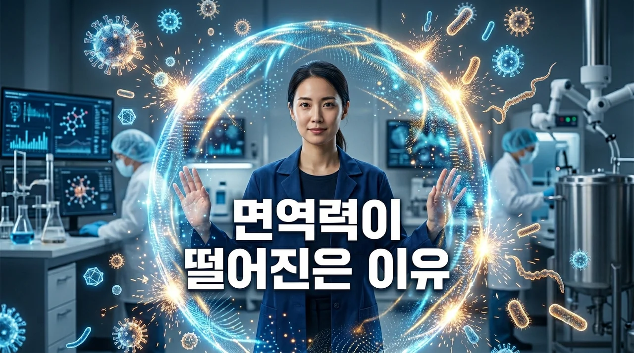 면역력이 떨어지는 이유 5가지와 면역 체계 강화 방법 완벽 가이드