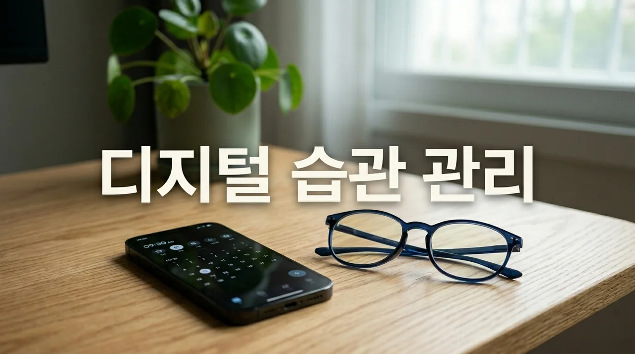 디지털 습관 관리: 눈 건강과 업무 효율을 높이는 5가지 실천법