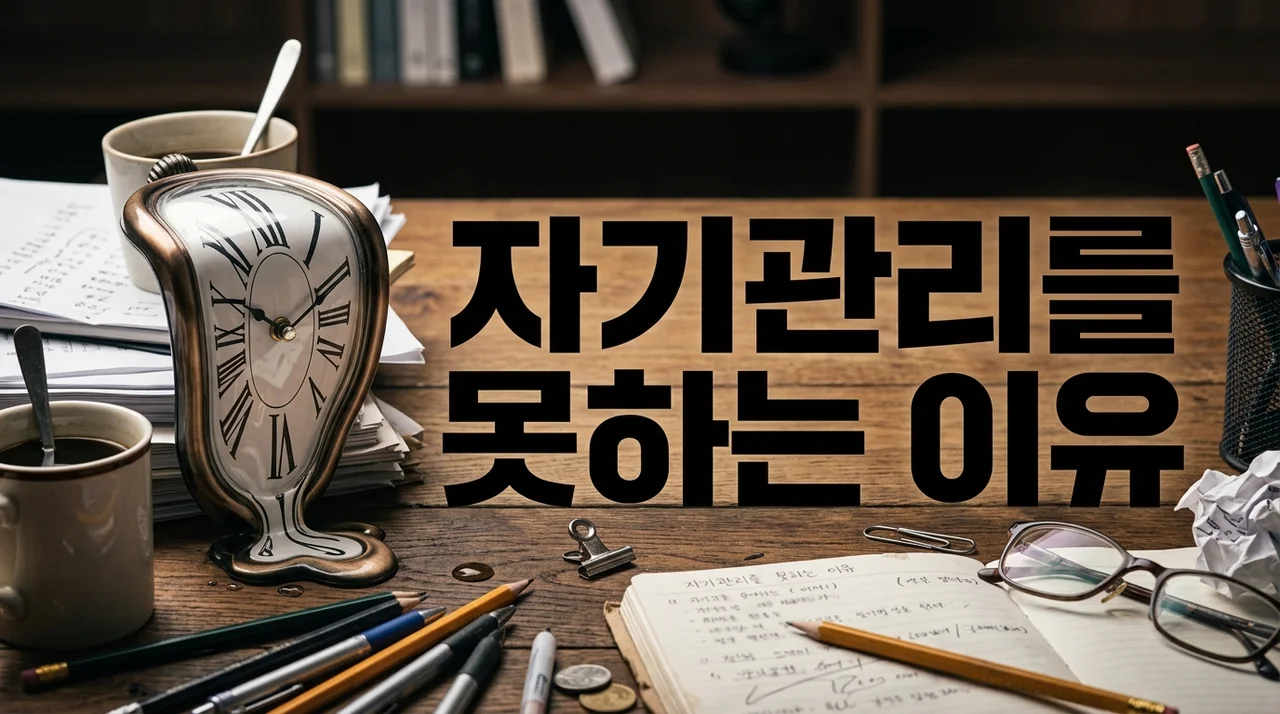 자기관리를 못하는 이유 5가지와 의외의 심리적 원인 분석