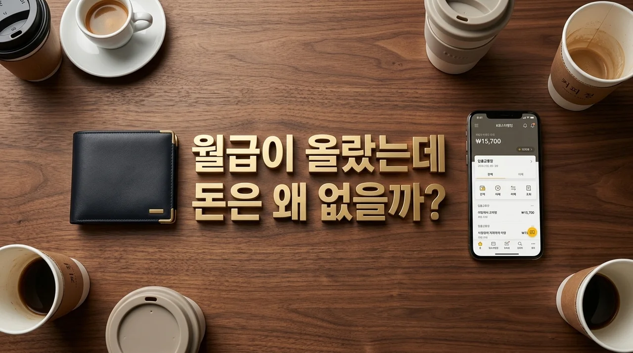 월급이 올라가도 돈이 부족한 이유, 당신이 모르는 5가지 함정과 해결책