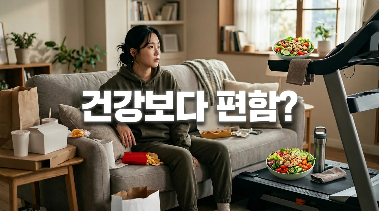 건강보다 편함을 선택하는 이유: 현대인의 심리와 뇌 과학적 분석