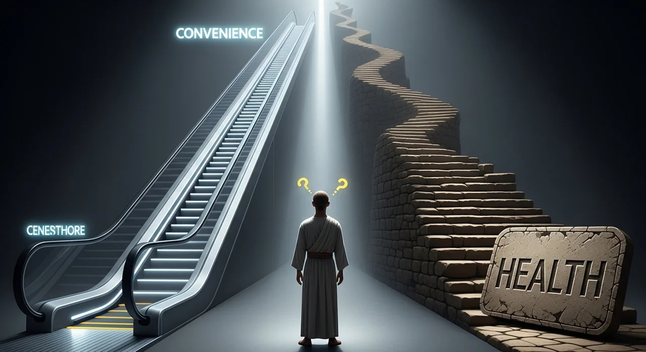 현대인의 딜레마: 왜 우리는 항상 '편한 길'을 택할까?