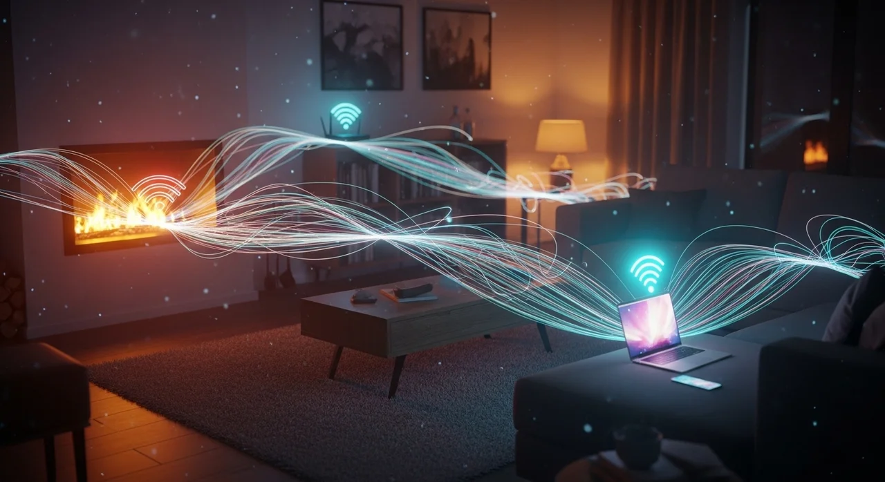 무선 Wi-Fi 신호 간섭과 채널 설정