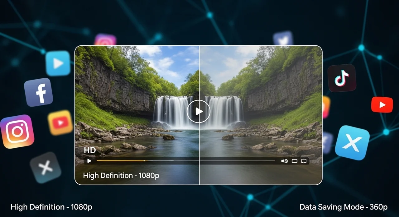 유튜브와 SNS 앱별 맞춤형 절약 설정