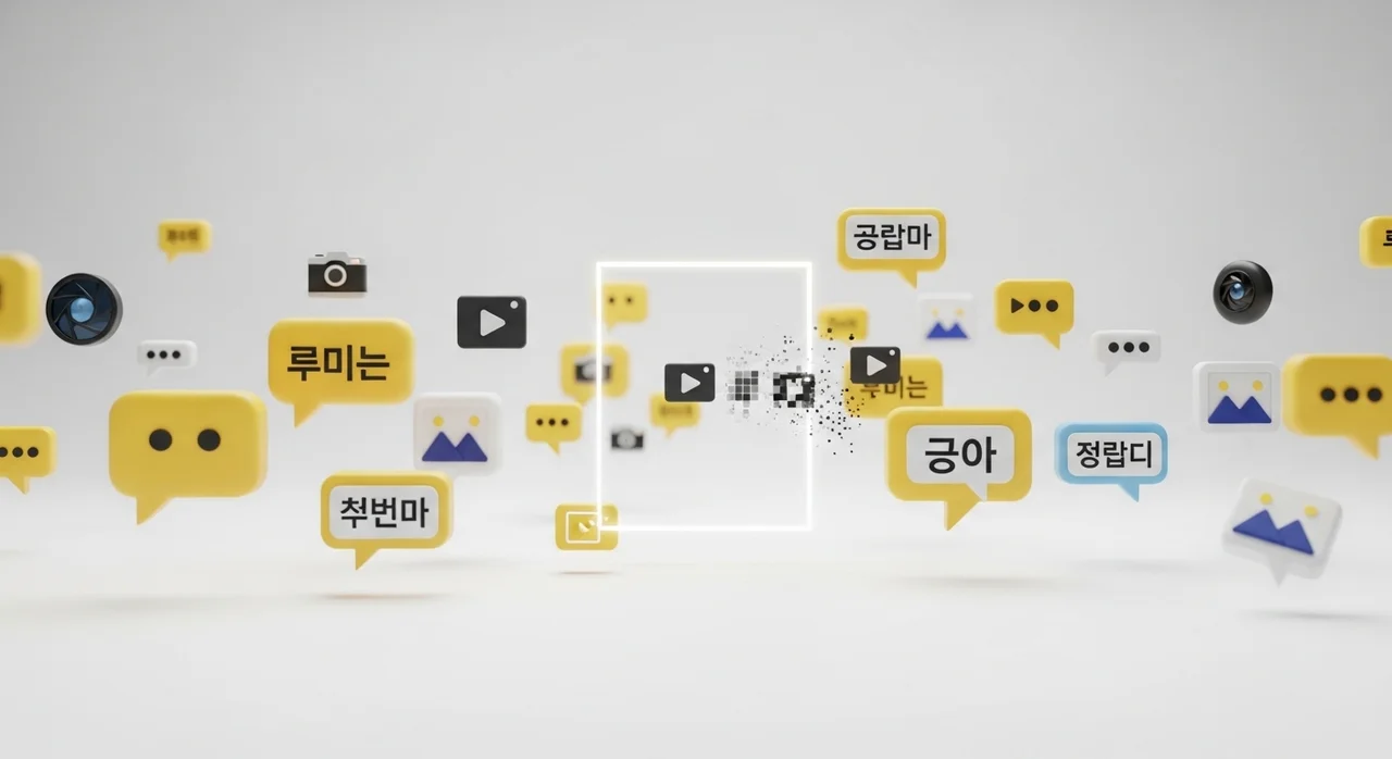 카카오톡 및 메신저 미디어 전송 설정