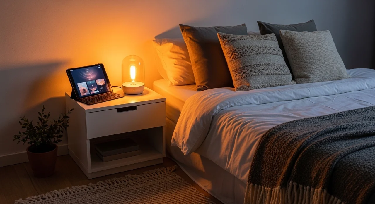 수면의 질을 높이는 저녁 슬립 테크 루틴