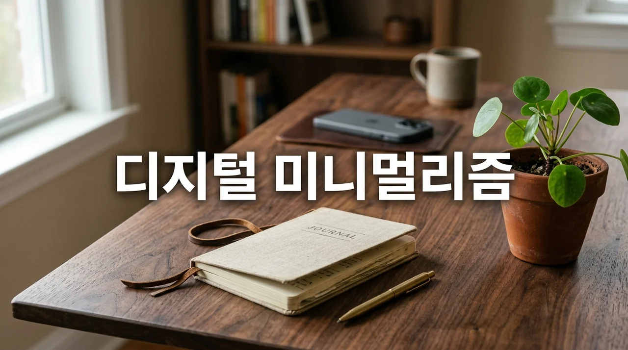 디지털 미니멀리즘 실천 가이드: 스마트폰 중독을 이기는 5가지 방법