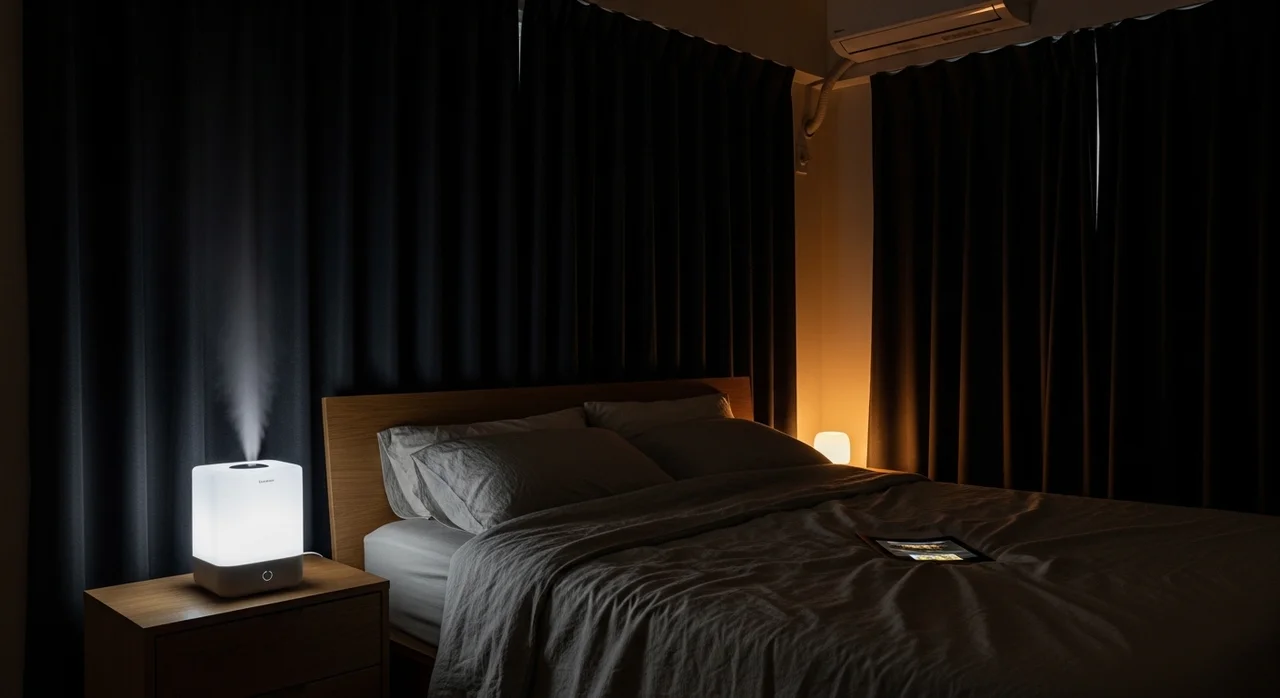 완벽한 숙면을 위한 침실 환경 조성