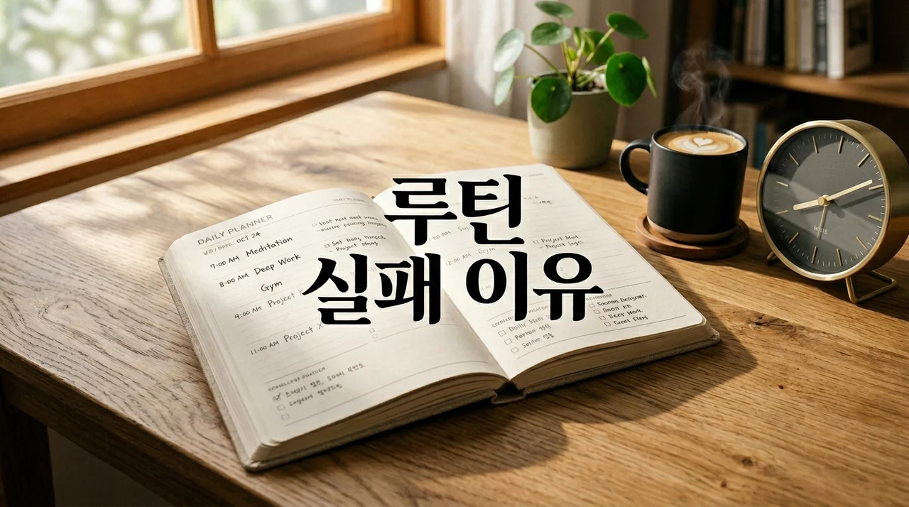 루틴을 못 지키는 이유 5가지와 작심삼일 탈출을 위한 과학적 해결책