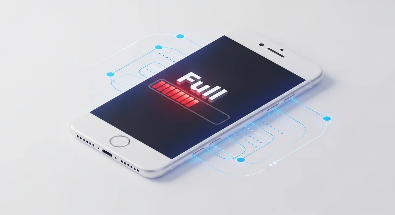 1. 내부 저장 공간 부족 및 파일 시스템 단편화