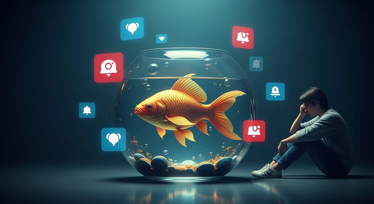 현대인의 집중력은 왜 금붕어보다 짧아졌을까?