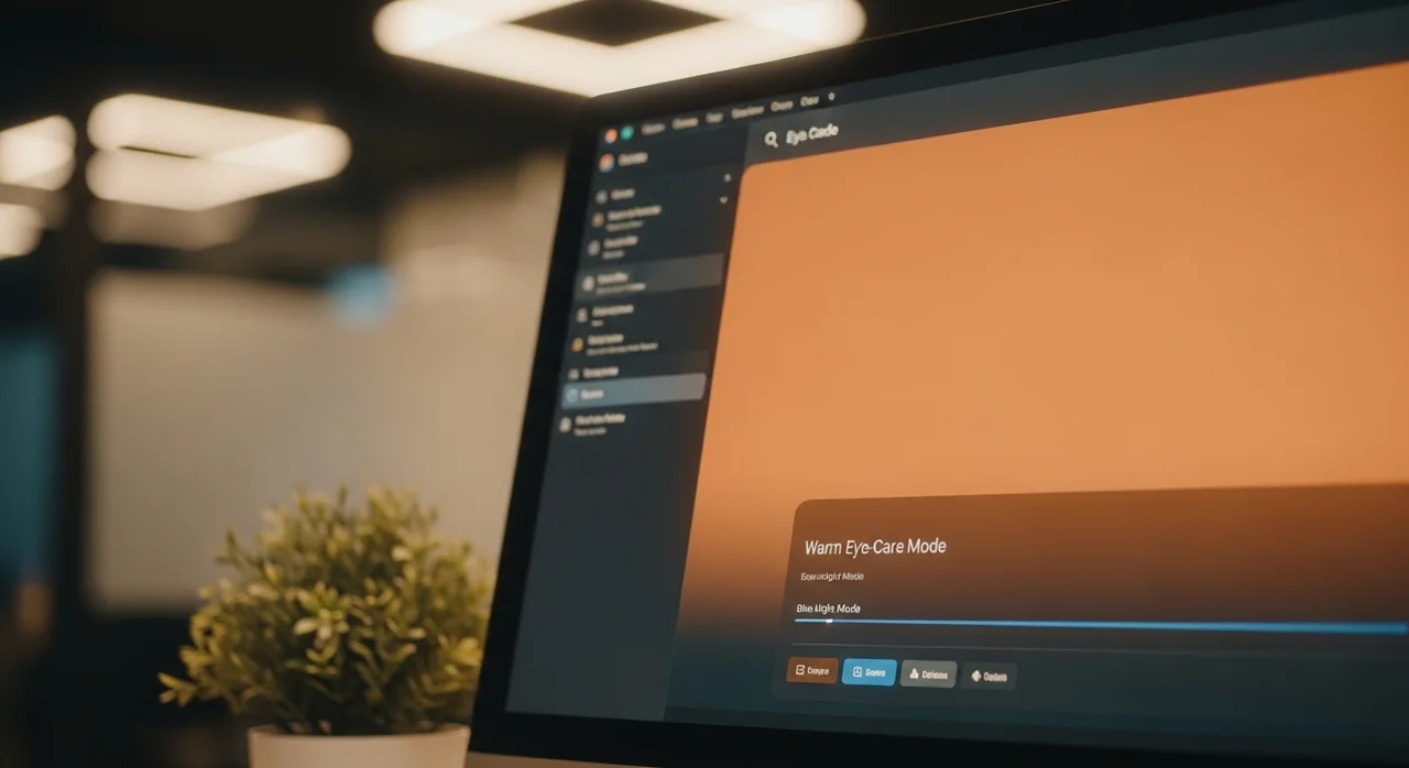 1. 시력을 보호하는 20-20-20 법칙과 화면 설정