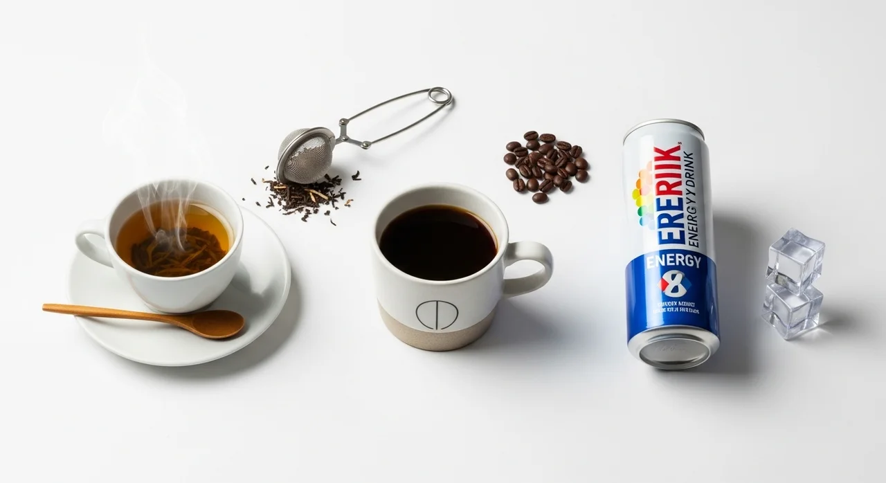 음료별 카페인 함량 비교