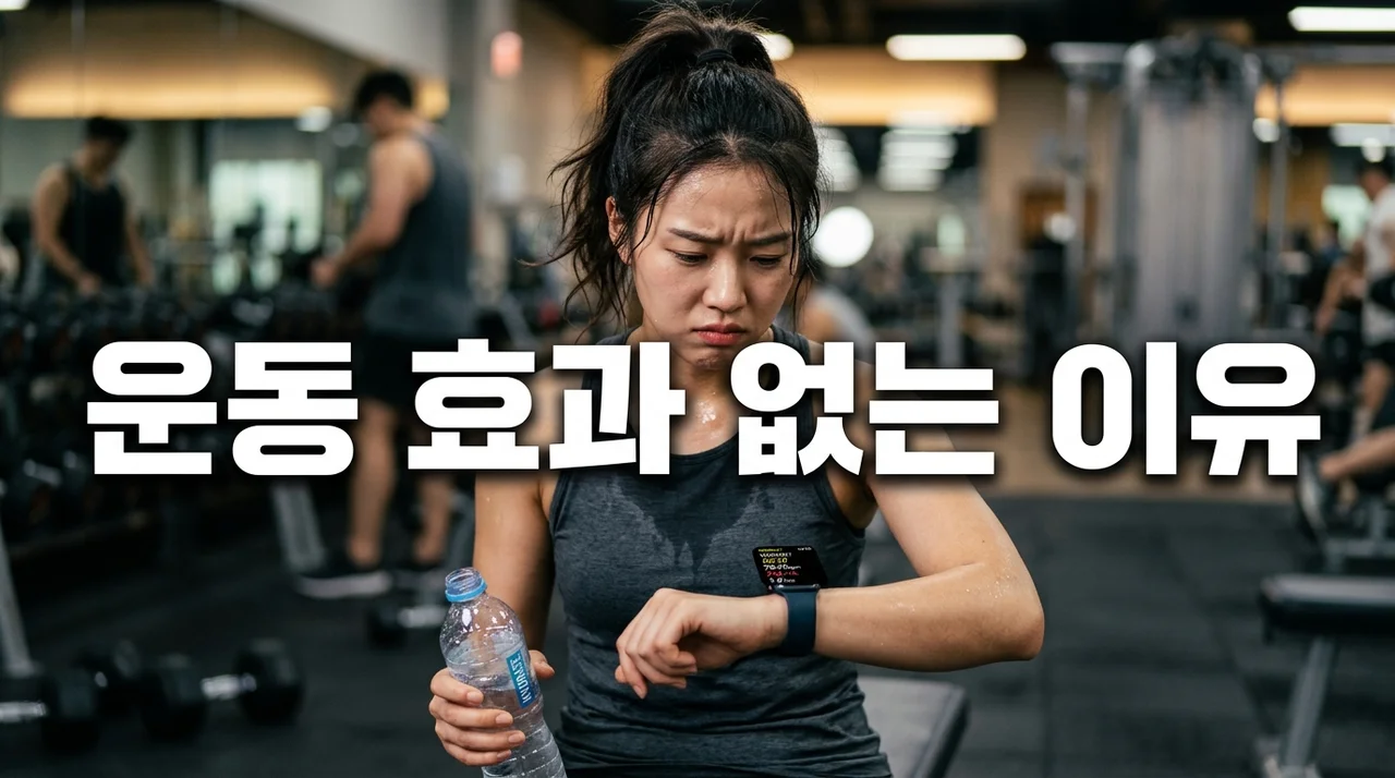 운동을 해도 효과 없는 이유 5가지와 확실한 해결 방법 총정리