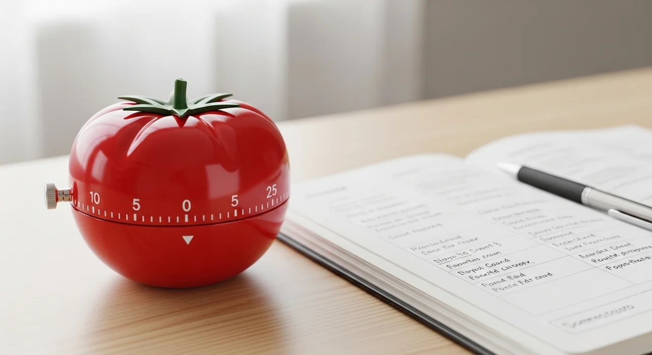 시간 관리 기법: 뽀모도로와 타임 블로킹