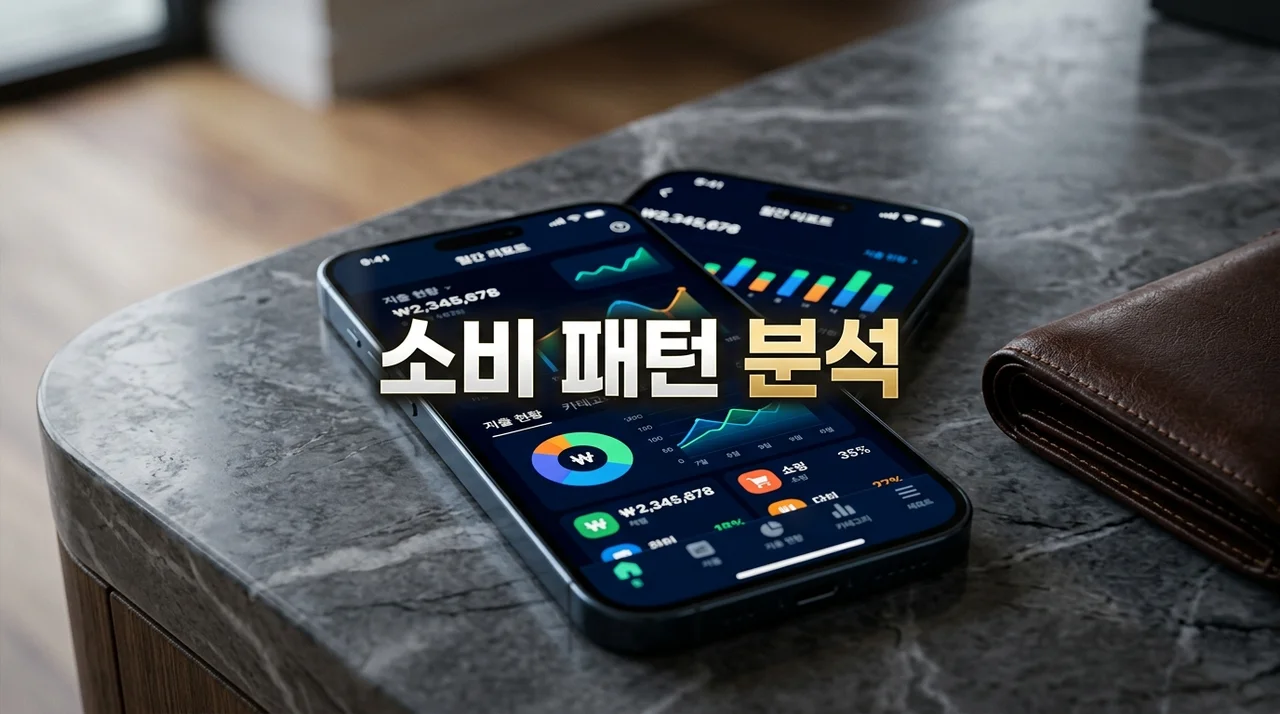 소비 패턴 분석 방법: 새는 돈 30만원 찾는 지출 최적화 가이드