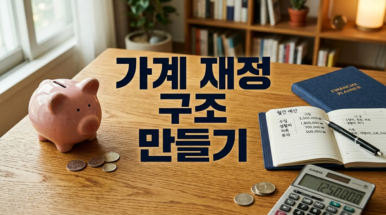 가계 재정 구조 만들기: 경제적 자유를 앞당기는 5단계 자산 관리 시스템