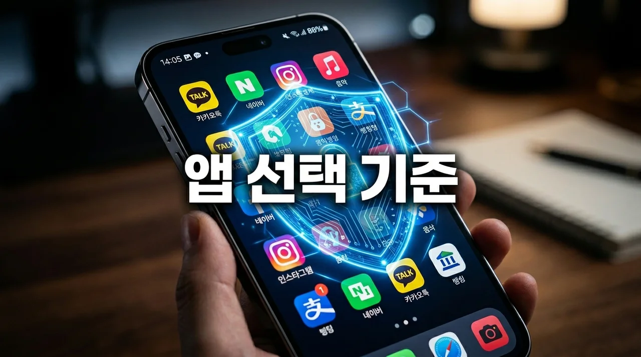 앱 선택 기준: 사용자 보안과 개발 품질을 결정하는 5가지 핵심 요소