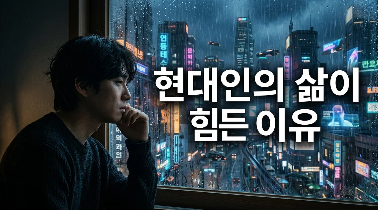 왜 우리는 풍요 속에서 고통받는가? 현대인의 삶이 힘든 이유 5가지