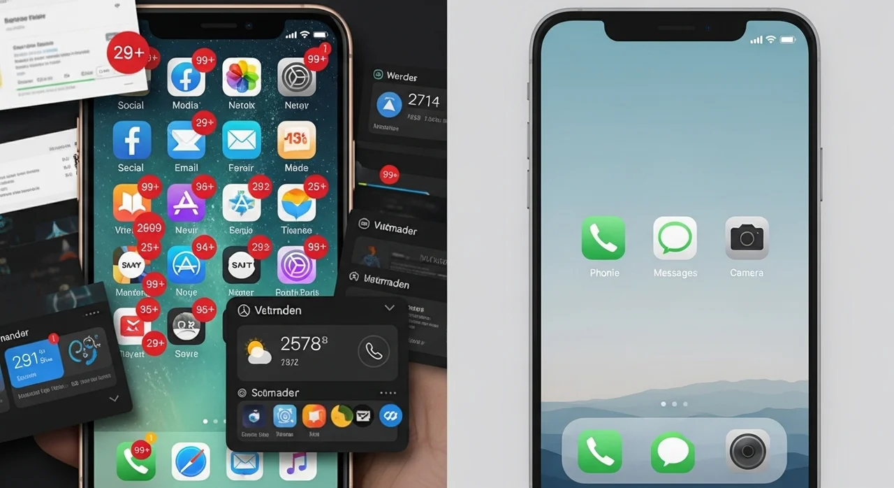 생산성을 높이는 앱 배치와 알림 최적화