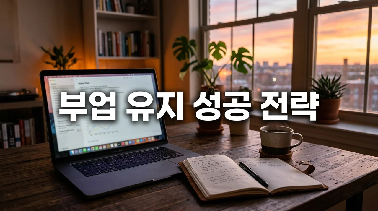 직장인 부업 유지 방법: 수익과 본업을 동시에 지키는 롱런 가이드