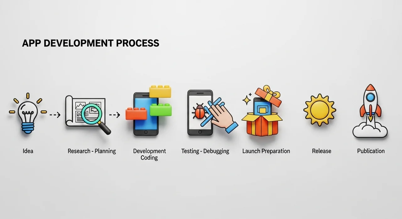 성공적인 노코드 앱 제작을 위한 5단계 프로세스
