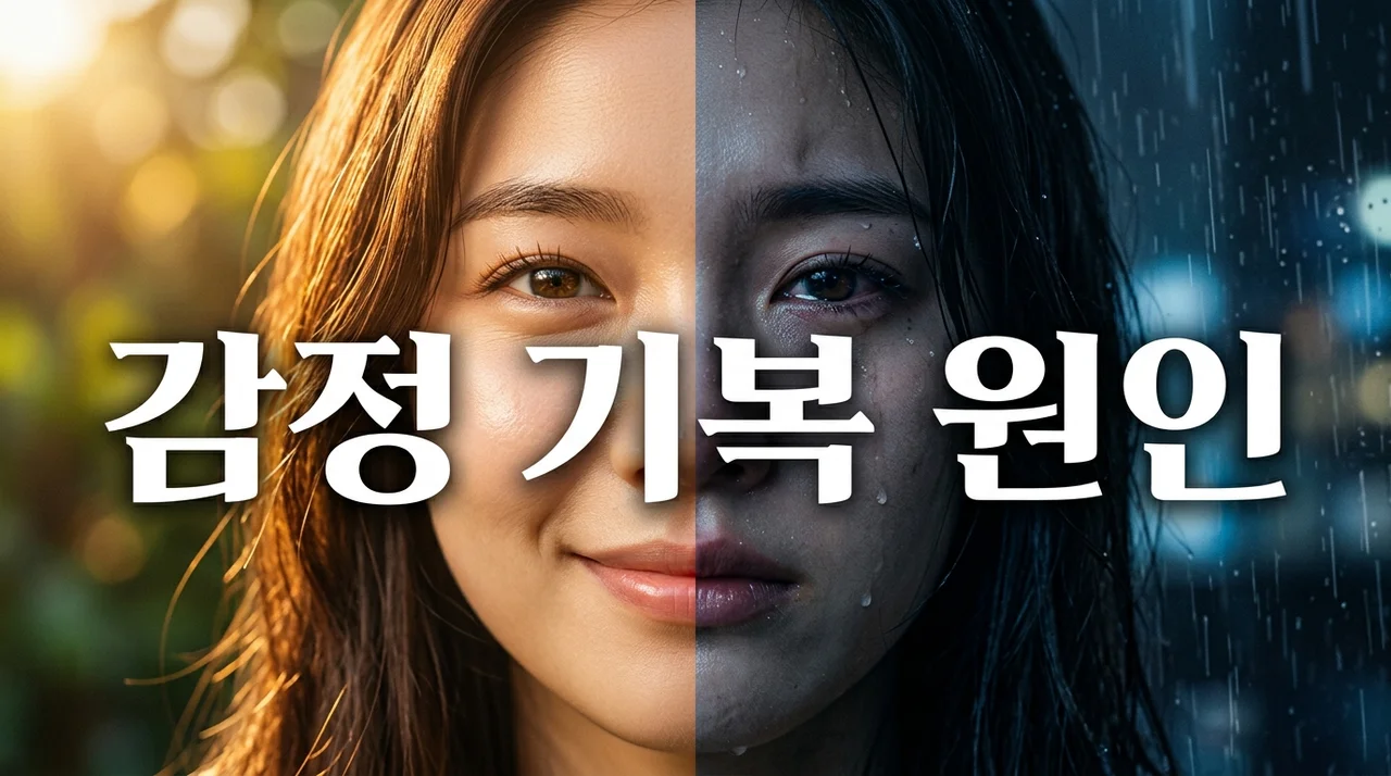 감정 기복 원인 5가지 총정리: 호르몬, 스트레스, 질환별 차이점